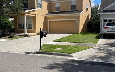Photo of Christopher D.'s yard after getting lawn care in Umatilla, FL