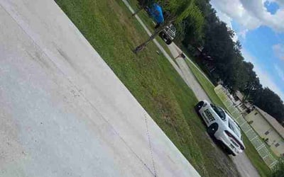 Photo of Sarah S.'s yard after getting lawn care in West Lafayette, IN
