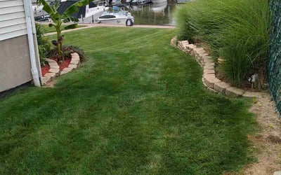 Photo of Fany C.'s yard after getting lawn care in Burton, OH