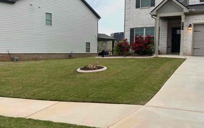 Photo of Mickala W.'s yard after getting lawn care in Adairsville, GA