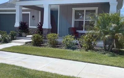 Photo of David C.'s yard after getting lawn care in Monroe Township, NJ