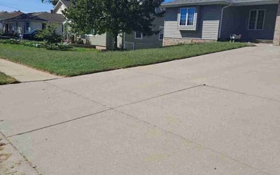 Photo of John K.'s yard after getting lawn care in Council Bluffs, IA