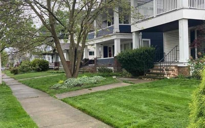 Photo of Andrew E.'s yard after getting lawn care in Brookpark, OH