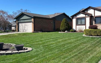 Photo of Martin G.'s yard after getting lawn care in Clawson, MI
