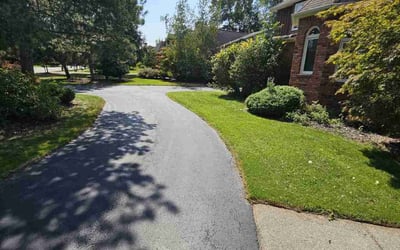 Photo of Charles F.'s yard after getting lawn care in East Amherst, NY