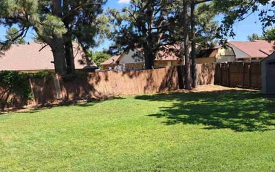 Photo of Shante G.'s yard after getting lawn care in Choctaw, OK