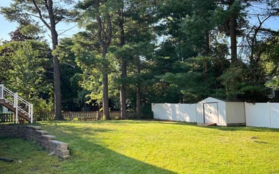 Photo of Kelli S.'s yard after getting lawn care in Schenectady, NY