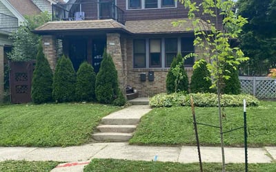 Photo of Angela G.'s yard after getting lawn care in Milwaukee, WI