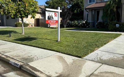 Photo of Anthony H.'s yard after getting lawn care in Winchester, CA