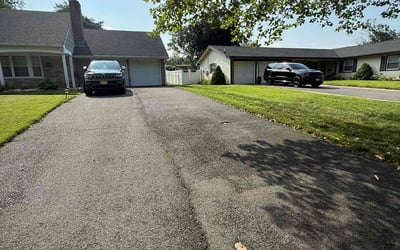 Photo of Kelsey F.'s yard after getting lawn care in Gibsonville, NC