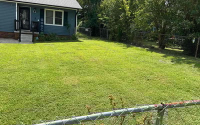 Photo of Brandon M.'s yard after getting lawn care in Trinity, NC