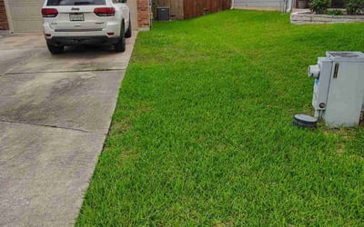 Photo of Matt C.'s yard after getting lawn care in Lake Jackson, TX