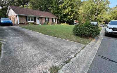 Photo of Connie B.'s yard after getting lawn care in Matthews, NC