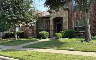 Photo of Tarron B.'s yard after getting lawn care in Addison, TX