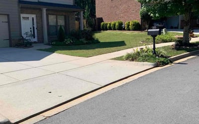 Photo of Mike B.'s yard after getting lawn care in Dacula, GA