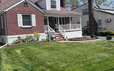 Photo of George T.'s yard after getting lawn care in Matawan, NJ