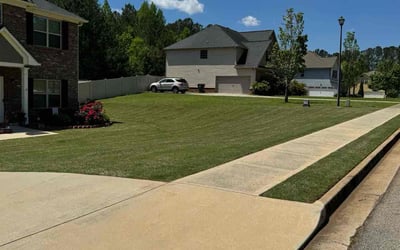 Photo of Deborah K.'s yard after getting lawn care in Avon Lake, OH
