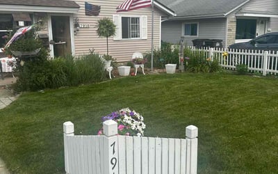 Photo of Diane J.'s yard after getting lawn care in Lapeer, MI