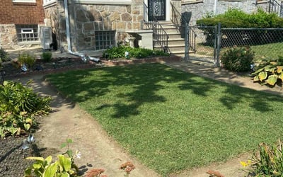 Photo of Darrel M.'s yard after getting lawn care in Baltimore, MD