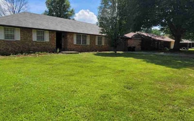Photo of Sherrie C.'s yard after getting lawn care in Springfield, MO