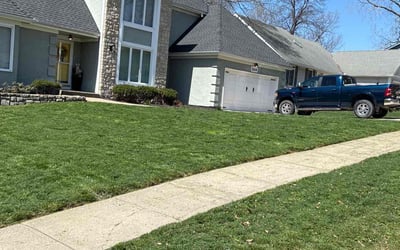 Photo of Lyle G.'s yard after getting lawn care in Kansas City, MO
