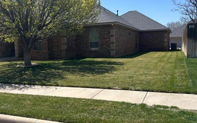 Photo of Dawn S.'s yard after getting lawn care in Amarillo, TX