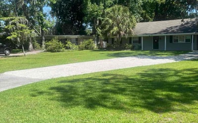 Photo of Jordan F.'s yard after getting lawn care in Savannah, GA