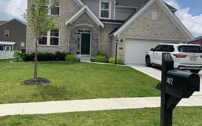 Photo of Bhargab K.'s yard after getting lawn care in Marysville, OH