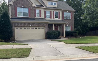 Photo of melonie c.'s yard after getting lawn care in Holly Springs, NC