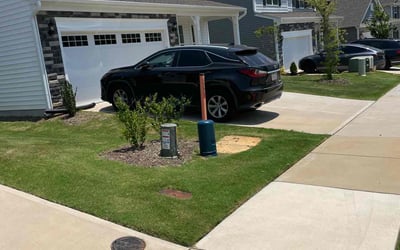 Photo of Marrantz A.'s yard after getting lawn care in Sicklerville, NJ