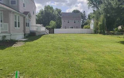 Photo of Hailie C.'s yard after getting lawn care in Williamstown, NJ