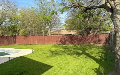 Photo of Valerie L.'s yard after getting lawn care in Cedar Hill, TX
