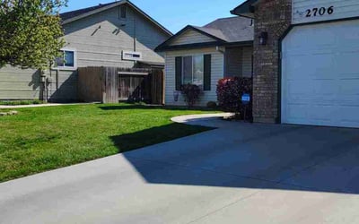 Photo of Andrew N.'s yard after getting lawn care in Coeur D Alene, ID
