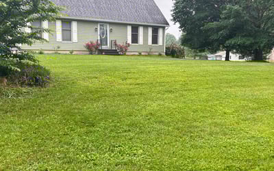 Photo of Renee J.'s yard after getting lawn care in Bear, DE