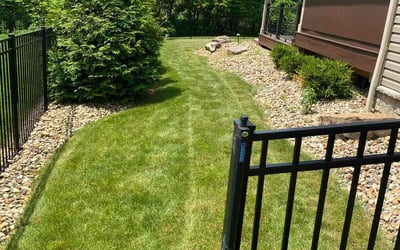 Photo of David W.'s yard after getting lawn care in Canonsburg, PA