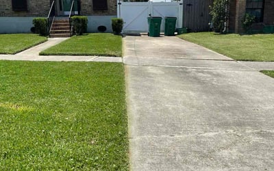 Photo of Casey K.'s yard after getting lawn care in Slidell, LA