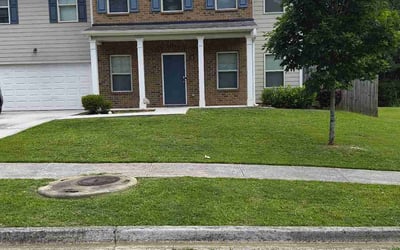 Photo of Marina J.'s yard after getting lawn care in Auburndale, FL