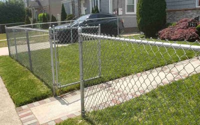 Photo of Justin H.'s yard after getting lawn care in Uniondale, NY