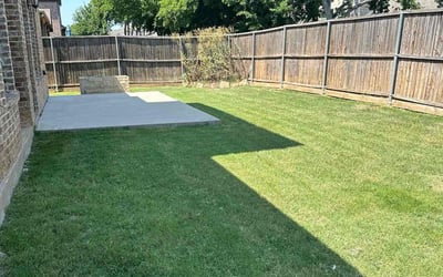 Photo of Jeremy w.'s yard after getting lawn care in Merrick, NY