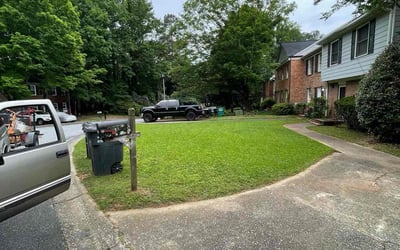 Photo of Terry B.'s yard after getting lawn care in Norcross, GA