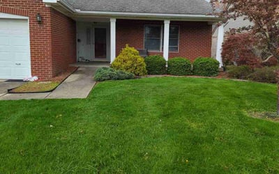 Photo of Brenda H.'s yard after getting lawn care in Greenfield, IN