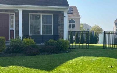 Photo of Jaye M.'s yard after getting lawn care in Nazareth, PA