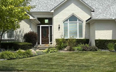 Photo of Jenny S.'s yard after getting lawn care in Milford, MI