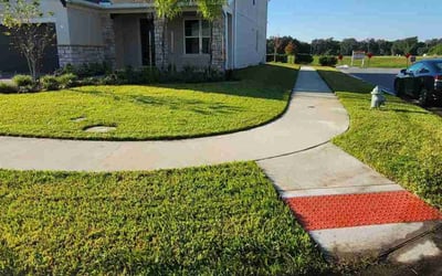 Photo of Kent P.'s yard after getting lawn care in Saint Cloud, FL