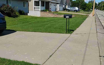 Photo of Francheska M.'s yard after getting lawn care in Buena Park, CA