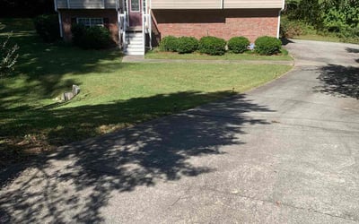 Photo of Lisa T.'s yard after getting lawn care in Douglasville, GA