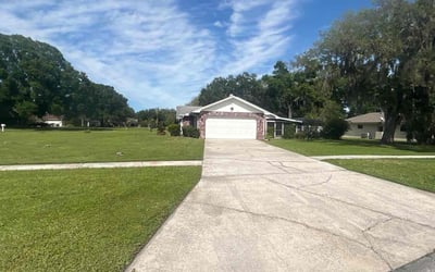 Photo of Lisa N.'s yard after getting lawn care in Menasha, WI