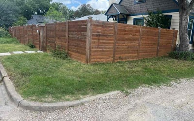 Photo of Anees B.'s yard after getting lawn care in Pittsford, NY