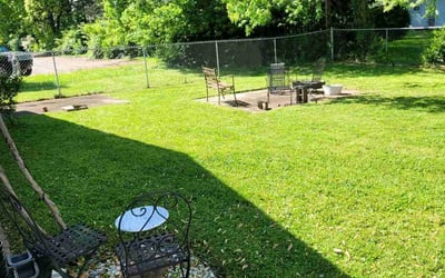 Photo of shaila r.'s yard after getting lawn care in Clarksville, IN