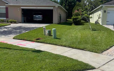 Photo of Steve K.'s yard after getting lawn care in Muskegon, MI